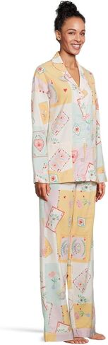 PJ Salvage womens Flannel Pj Set With Headband in Saudi Arabia