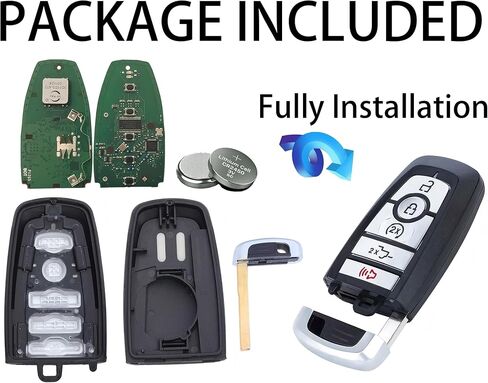 Smart Key for Ford SUV, Alliskeys Proximity Remote Control Key Fob Replacement for Ford SUV 2018-2020, Lincoln Corsair Nautilus Aviator Navigator 2020-2023 M3N-A2C93142600 164-R8198 5-Button SUV in Kuwait