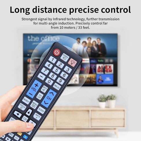 AA81-00243A خدمة استبدال جهاز التحكم عن بعد مناسب لجهاز التحكم عن بعد Samsung TV AA8100243A TM930 in Saudi Arabia