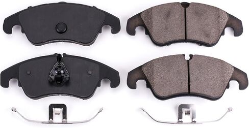 Power Stop 17-1322, Z17 Front Ceramic Brake Pads with Hardware in Saudi Arabia