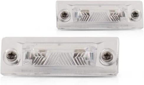 CarLights360: For Volkswagen Jetta License Plate Tail Light 2005-2010 Driver and Passenger Side | Pair | For VW2870106 | 3B5998026A, 3B5998026A in Saudi Arabia