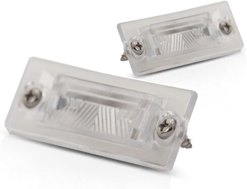 CarLights360: For Volkswagen Jetta License Plate Tail Light 2005-2010 Driver and Passenger Side | Pair | For VW2870106 | 3B5998026A, 3B5998026A in Saudi Arabia