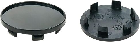Modengzhe 62mm Wheel Center Caps Rim Hub Center Covers Replacement 59mm Lug to Lug (Black Base & Black Sticker) - 4Pcs in Kuwait