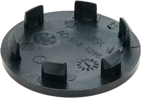 Modengzhe 62mm Wheel Center Caps Rim Hub Center Covers Replacement 59mm Lug to Lug (Black Base & Black Sticker) - 4Pcs in Kuwait