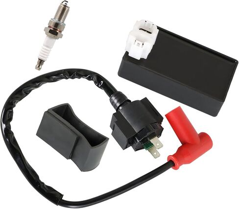 Silscvtt Ignition Coil CDI Box Spark Plug Replacement for Honda Foreman 450 TRX450 1998-2004 30410-HN0-A01 in Saudi Arabia