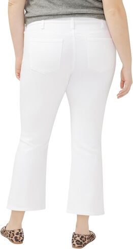 بنطلون جينز نسائي من Silver Jeans Co. مقاس كبير من Suki متوسط ​​الارتفاع متعرج وذو ساق واسعة in Kuwait