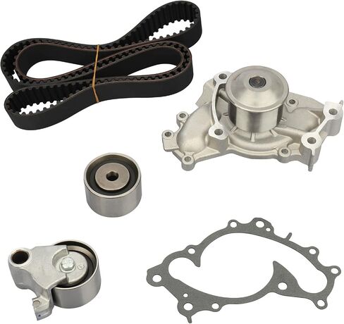 مجموعة حزام توقيت المحرك من DRIVESTAR مع مضخة مياه متوافقة مع 1994-2001 Toyota Camry 1995-2004 Avalon 1998-2003 Sienna 1999-2003 Lexus RX300 1994-2001 ES300 3.0L TBK257 TKT-024 in Saudi Arabia