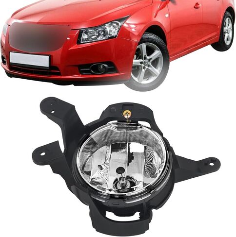 LABLT Clear Lens Driving Fog Lamps Assembly Replacement for Cruze 2011 2012 2013 2014 Fog Lights Driver Left Side Replacement for 95169824 GM2592300 in Saudi Arabia