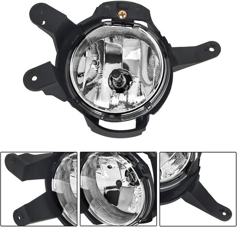 LABLT Clear Lens Driving Fog Lamps Assembly Replacement for Cruze 2011 2012 2013 2014 Fog Lights Driver Left Side Replacement for 95169824 GM2592300 in Saudi Arabia