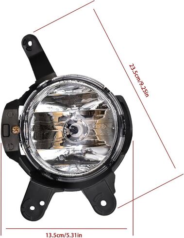 LABLT Passenger Right Side Front Fog Light Replacement for Cruze 2011 2012 2013 2014 Fog Lamps Assembly Replacement for 95169825 GM2593300 in Saudi Arabia