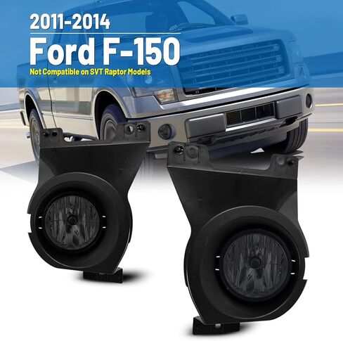 أضواء الضباب متوافقة لفورد F-150 2011 2012 2013 2014 F150 سائق الركاب استبدال مصابيح الجمعية الدخان in Saudi Arabia