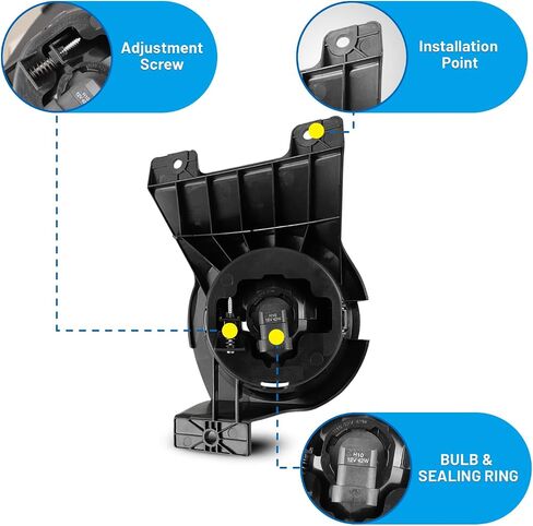 أضواء الضباب متوافقة لفورد F-150 2011 2012 2013 2014 F150 سائق الركاب استبدال مصابيح الجمعية الدخان in Saudi Arabia