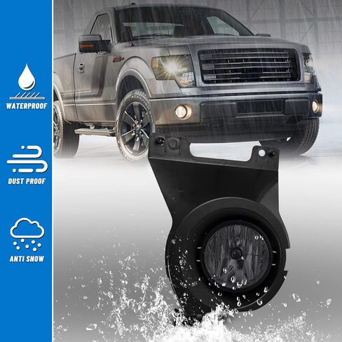 أضواء الضباب متوافقة لفورد F-150 2011 2012 2013 2014 F150 سائق الركاب استبدال مصابيح الجمعية الدخان in Saudi Arabia