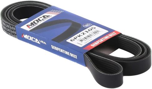 MOCA 6PK2105 EPDM Serpentine Belt fits 2001-2011 for Ford Ranger 2.3L, 2002-2009 for Mazda B2300 2.3L in Saudi Arabia
