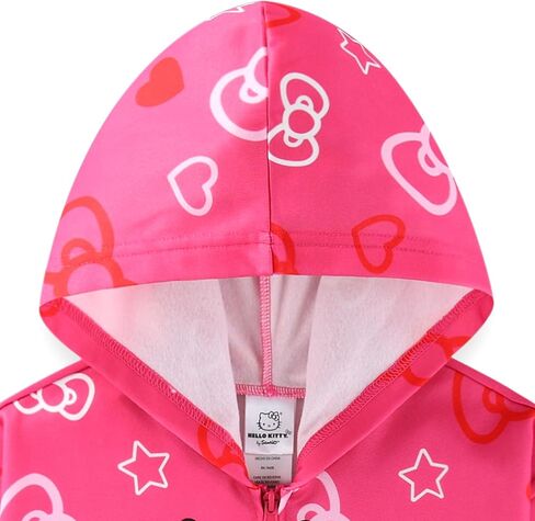 Hello Kitty Sanrio Girls Zip Up Hoodie for Toddler and Big Kids in Saudi Arabia