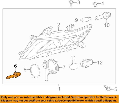 Toyota Genuine Parts (90981-20024) Bulb in Saudi Arabia