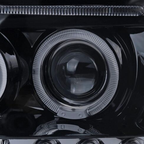 SPEC-D ضبط المصابيح الأمامية لجهاز العرض LED المتوافقة مع 2005-2015 Nissan Xterra، مجموعة المصابيح الأمامية اليسرى + اليمنى in Saudi Arabia