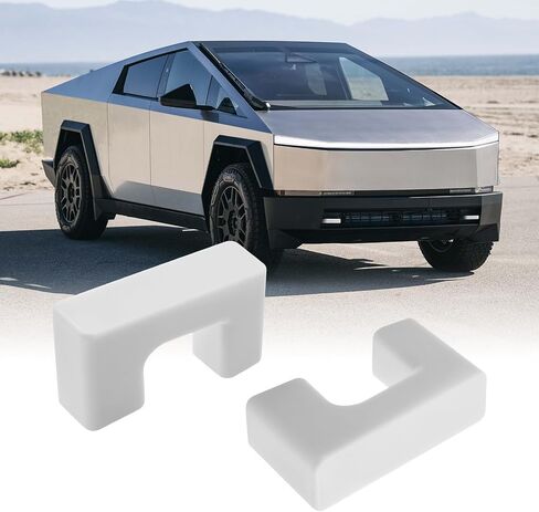 أغطية خطاف السحب تناسب Tesla Cybertruck 2024 2025 ، غطاء Hitch Front Artived Car Tow Hooks متوافق مع ملحقات Tesla Cybertruck 2025 2024 (Orange) in Kuwait