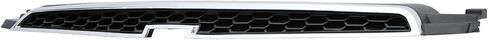 PENSUN Front Bumper Upper & Lower Grille Fit For Chevrolet Chevy Cruze 2011 2012 2013 2014 Grill Black With Chrome Set Of 2 Pcs in Kuwait