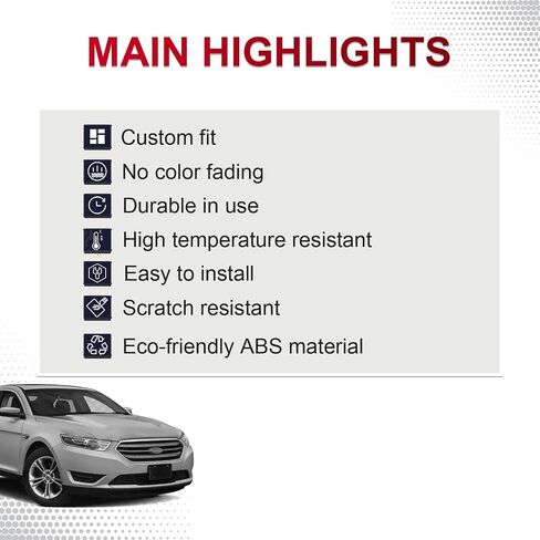المصد الأمامي من PENSUN مناسب لـ 2013 2014 2015 2016 2017 2018 2019 Ford Taurus, FO1000666/DG1Z17D957AAPTM in Kuwait