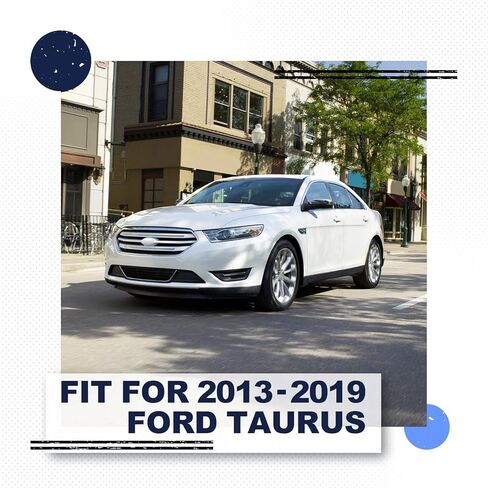 PENSUN Front Bumper Upper Grille Fit for 2013 2014 2015 2016 2017 2018 2019 Ford Taurus, FO1000666/DG1Z17D957AAPTM in Kuwait