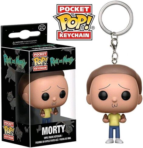 Funko Pop Keychain Rick and Morty Action Figure in Saudi Arabia
