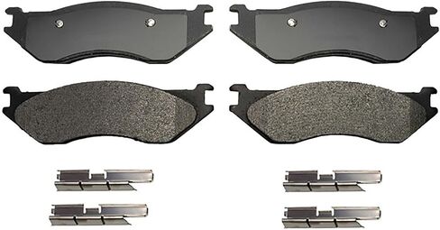ACDelco Silver 14D966MH (19324006) Semi-Metallic Front Disc Brake Pad Set in Saudi Arabia