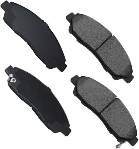 AutoShack Front Ceramic Brake Pad Set | Replacement for 2009-2015 Honda Pilot | 4-PC in Saudi Arabia