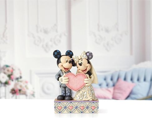 Disney Traditions by Jim Shore - Mickey Proposing to Minnie Ring Dish in Saudi Arabia