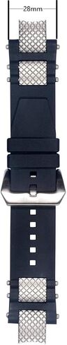 for Invicta Subaqua Noma III - Soft and Durable Rubber Silicone Replacement Watch Band/Strap - Invicta Watch Strap in Kuwait