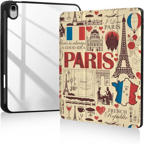 Smart Folio Case for ipad 10th Generation case,Cute 10.9 inch ipad case 10th Generation,Artsy 10th gen ipad case with Shockproof Frame,Clear Back,Pencil Holder,Auto Sleep/Wake,Galaxy in Saudi Arabia