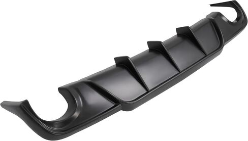 KUAFU الناشر المصد الخلفي متوافق مع 2006-2013 لكزس IS250 IS350 4 أبواب سيدان DMR نمط الشفة السفلية المفسد الستارة الفاصل طقم الجسم الأسود in Saudi Arabia