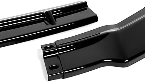 EPARTS 3 Pieces Style Front Bumper Lip Spoiler Splitter Chin Side Body Kit Trim Protection Compatible with 2006-2008 Honda Civic 2DR/Coupe (Painted Carbon Fiber Style) in Saudi Arabia