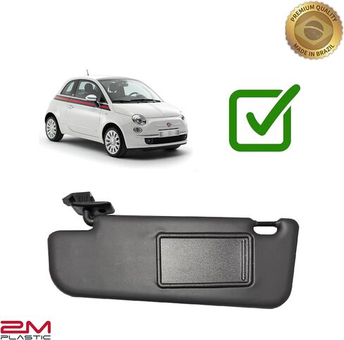 un Visor Compatible with Fiat 500 2012-2019 Without Sunroof OE Quality 2M PLASTIC in Saudi Arabia