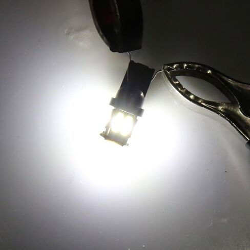 Uxcell 4 قطع T10 أبيض 10 7020 LEDs سيارة إسفين لوحة ضوء داخلي W5W 192 158 194 in Saudi Arabia
