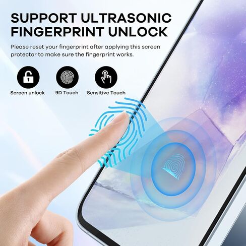 4+4 عبوات لهاتف Samsung Galaxy A15 5G واقي شاشة وواقي كاميرا لعدسة الهاتف، واقي هاتف خلوي من الزجاج المقوى 9H، جراب كاميرا هاتف مضاد لبصمات الأصابع in Kuwait