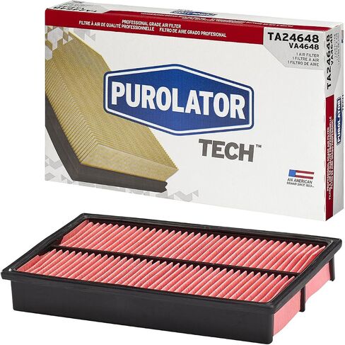 فلتر هواء Purolator TA24648 PurolatorTECH متوافق مع 1990-1997 Mazda Miata in Saudi Arabia