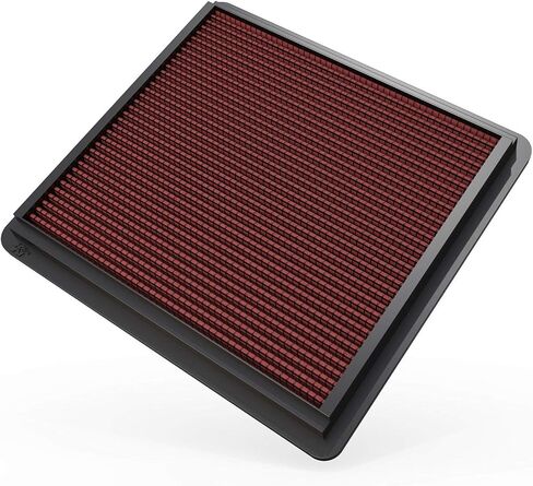 K&N Engine Air Filter: Increase Power & Acceleration, Washable, Premium, Replacement Car Air Filter: Compatible with 2005-2010 Ford Mustang and Mustang GT, 33-2298 in Saudi Arabia