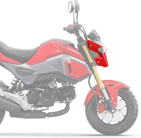 دراجة نارية ألياف الكربون الغطاء الجانبي الخلفي صالح لهوندا Grom Msx125 SF 2017-2020 الهدايا المجمعة أجزاء in Saudi Arabia