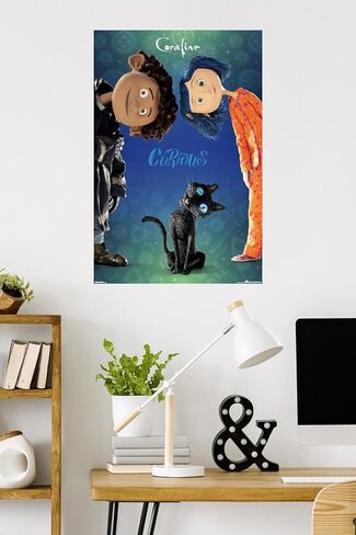 Trends International Coraline - Curious Wall Poster, 34L x 22.4W, Unframed Version in Saudi Arabia