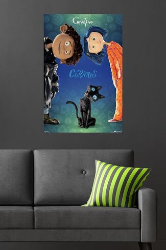 Trends International Coraline - Curious Wall Poster, 34L x 22.4W, Unframed Version in Saudi Arabia