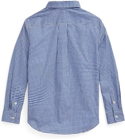 Polo Ralph Lauren Boys' Gingham Cotton Poplin Shirt (Big Kids) in Saudi Arabia