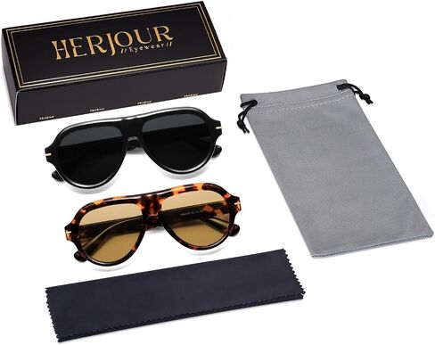 Polarized Aviator Sunglasses Trendy RetroWomens Mens 90s Classic Vintage Sun Glasses AR82379 in Saudi Arabia
