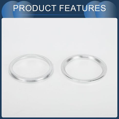 Hub Centric Rings, 71.6mm ID to 78.1mm OD Vehicle Wheel Hubrings Aluminum Alloy, 4 Pcs in Saudi Arabia