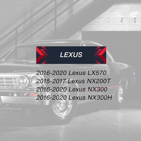 USARemote Key Fob استبدال مفتاح الدخول بدون مفتاح لـ 2015 2016 2017 2018 2019 2020 Lexus LX570 NX200T NX300 NX300H 4-Button Proximity Smart Key (HYQ14FBA، AG Board، 89904-78070) in Saudi Arabia