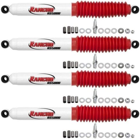 RANCHO RS5000 SHOCK SET FITS 1976-1981 JEEP 4WD CJ5, CJ7 2.5in lift in Saudi Arabia