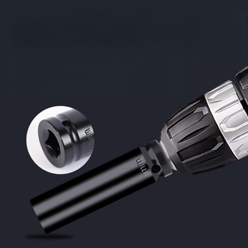 مقبس تأثير عميق 22 مم محرك 1/2 بوصة - فولاذ CR-MO معالج بالحرارة، 6 نقاط، متري - شديد التحمل لمجموعات مفاتيح الربط والمقابس in Kuwait