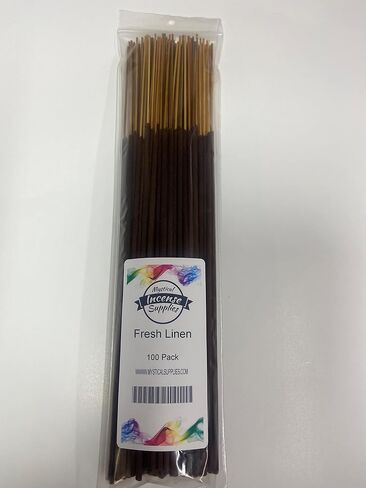 Fresh Linen 11" Incense Sticks Punk Heavily Scented Long Burn Time ~100 Sticks ~ in Saudi Arabia