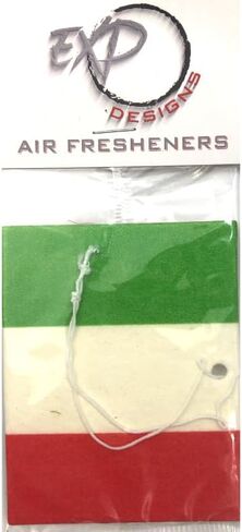 Italy Flag Air Freshener in Saudi Arabia