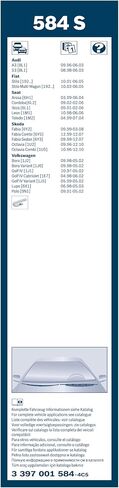 TOYOTA VW BOSCH زوج شفرات ممسحة الزجاج الأمامي المزدوج 530/475 مم 21 19 584S 1991- in Saudi Arabia
